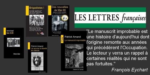 Manuscrit improbable lettres francaises 2